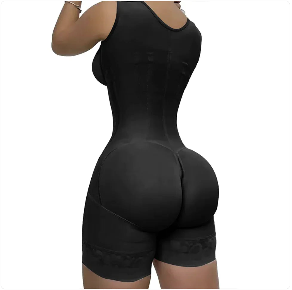 Women's 7-Bone Steel Boned One-Piece Corset for Tummy Control