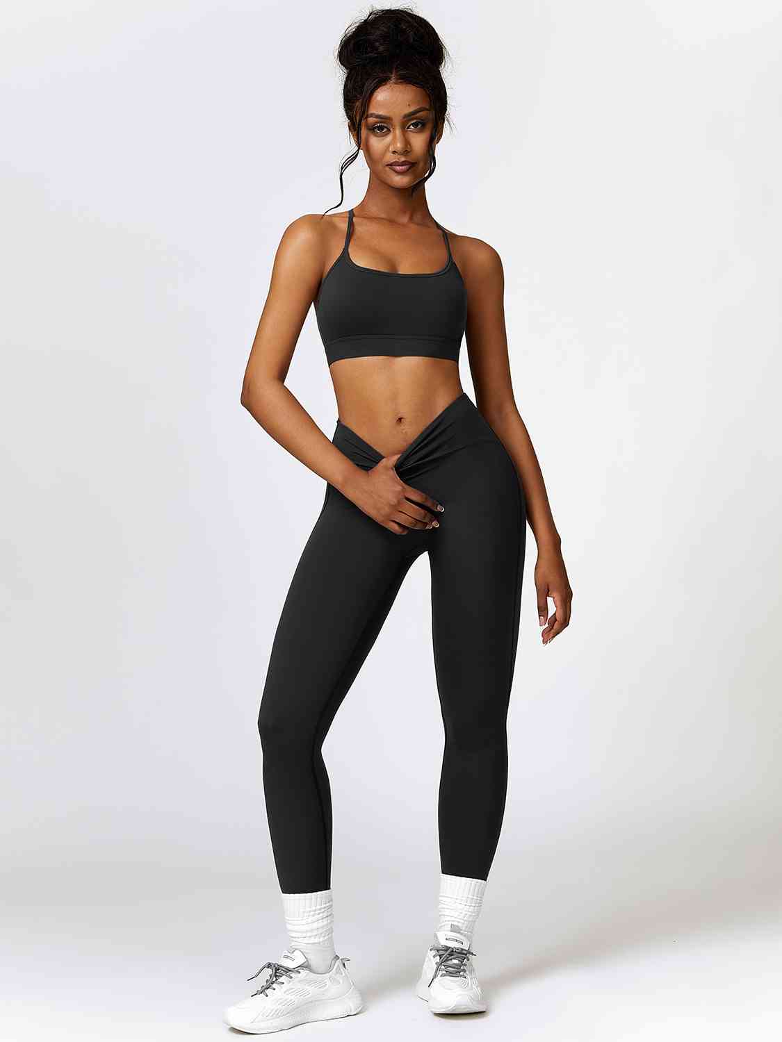 Sport Bra and Leggings Set